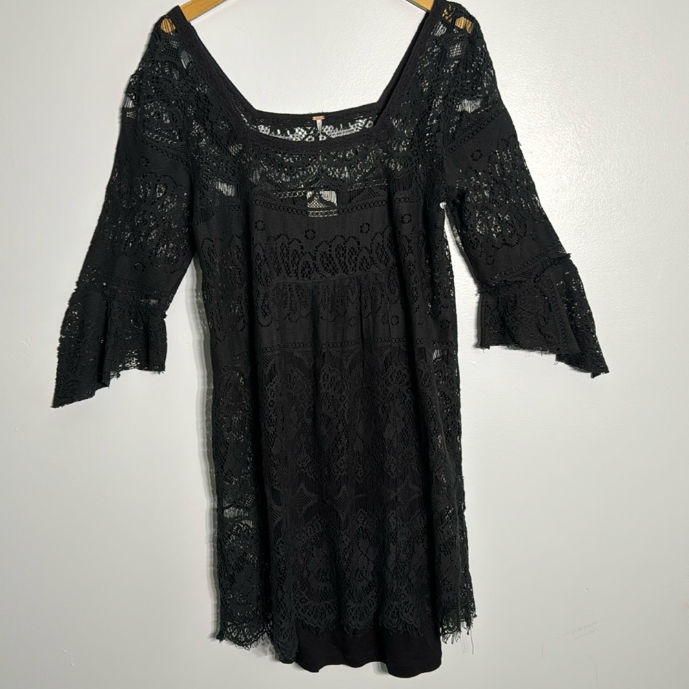 Free People Cotton Lace Dress